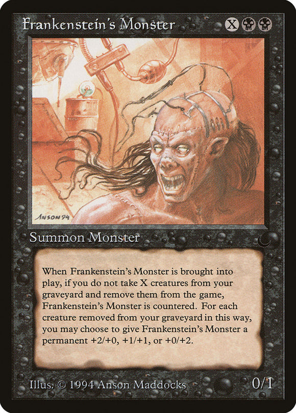 El monstruo de Frankenstein [La oscuridad] 