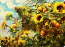 Beza, the Bounding Spring Art Card [Bloomburrow Art Series]-1