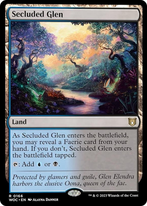 Glen aislado [Comandante de Wilders of Eldraine] 
