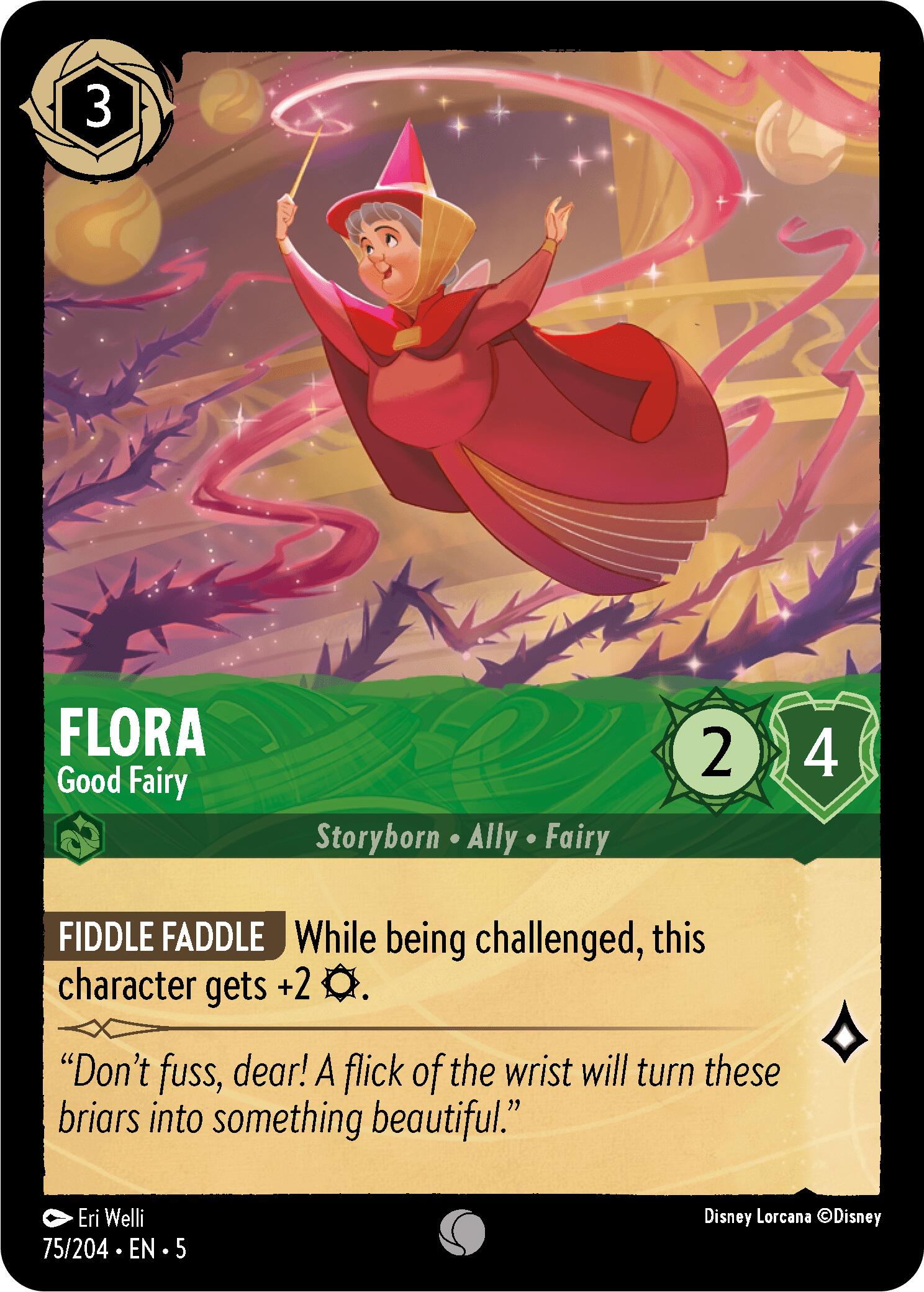 Flora - Good Fairy (75/204) [Shimmering Skies]