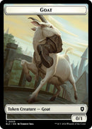 Goat // Wolf (032) Double-Sided Token [Bloomburrow Commander Tokens]-1