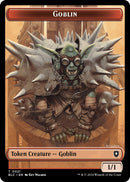 Goblin // Thopter Double-Sided Token [Bloomburrow Commander Tokens]-1