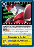 Awakening of the Sun [BT17-099] [Secret Crisis]-1