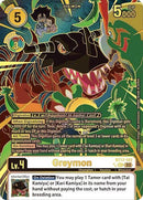 Greymon [BT17-102] (Left) (Textured) [Secret Crisis]-1