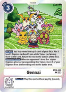 Gennai [BT14-088] (Secret Crisis: Movie Memorial Pack) [Secret Crisis]-1