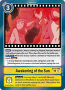 Awakening of the Sun [BT17-099] (Secret Crisis: Movie Memorial Pack) [Secret Crisis]-2