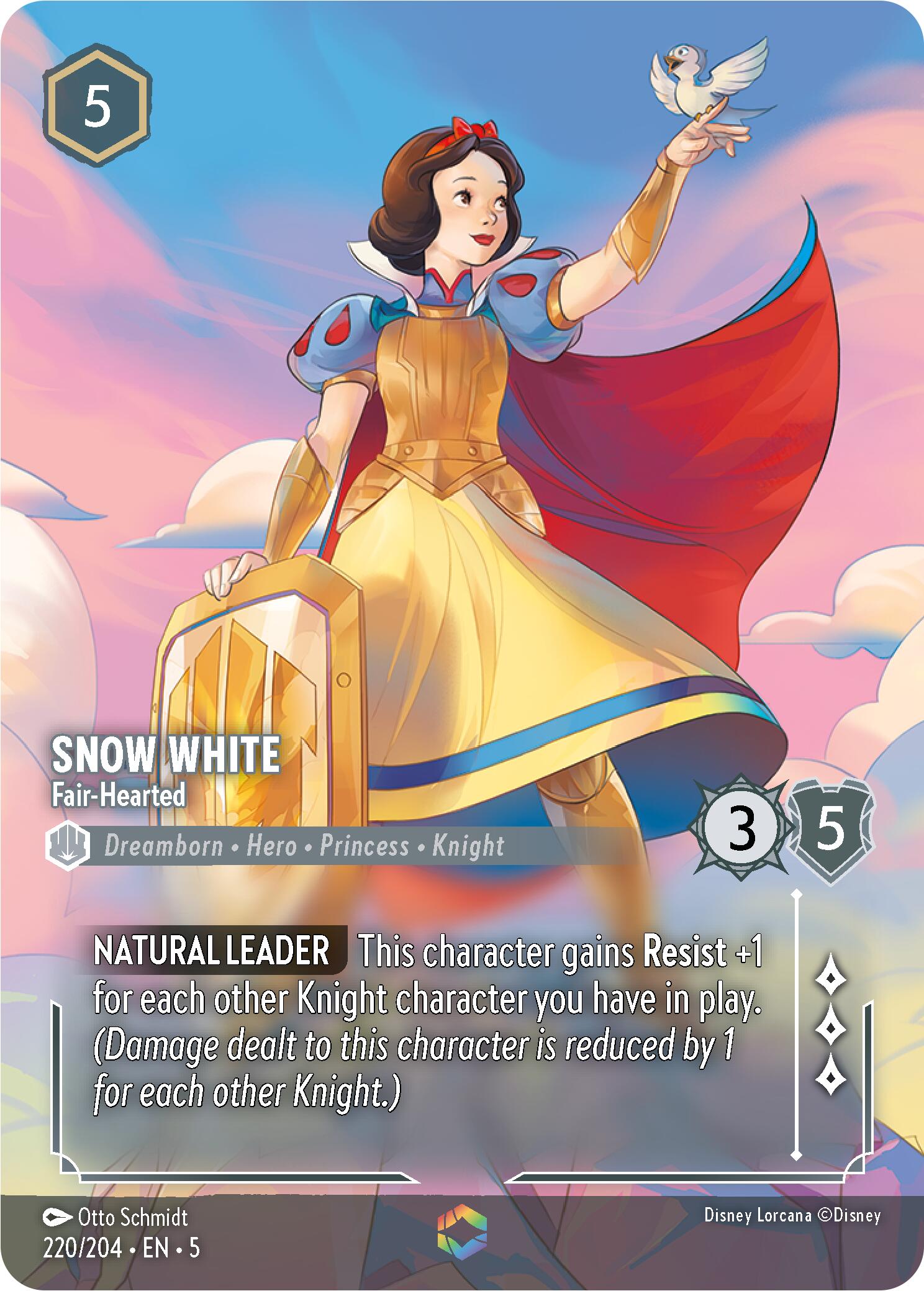 Snow White - Fair-Hearted (Enchanted) (220/204) [Shimmering Skies]