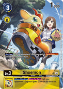 Shoemon [P-134] (Digimon Liberator Promotion) (Textured) [Promotional Cards]-1