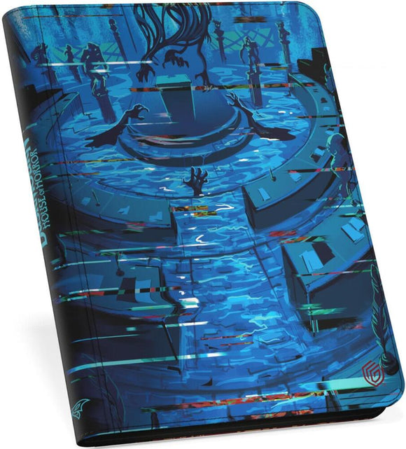 Magic: The Gathering Duskmourn Zipfolio 360 Xenoskin - Restricted Office - Ultimate Guard Storage Album