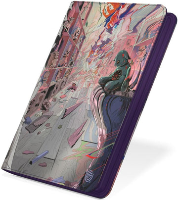Magic: The Gathering Duskmourn Zipfolio 360 Xenoskin - Porcelain Gallery - Ultimate Guard Storage Album