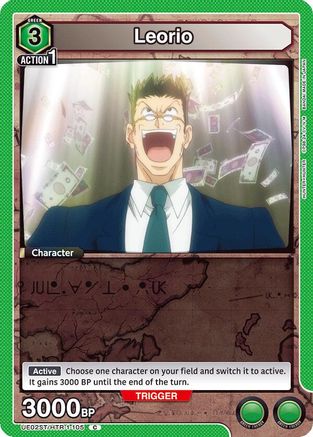 Leorio (105) (UE02ST/HTR-1-105) - UE02ST HUNTER X HUNTER Starter Deck