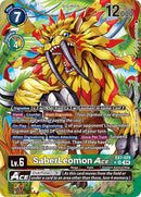 SaberLeomon ACE [EX7-029] (Alternate Art) [Digimon LIBERATOR]-1