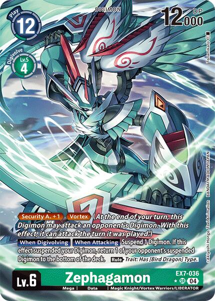 Zephagamon [EX7-036] (Alternate Art) [Digimon LIBERATOR] - 0