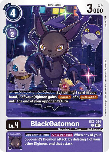 BlackGatomon [EX7-054] [Digimon LIBERATOR] - 0