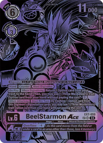 BeelStarmon ACE [EX7-059] (Textured) [Digimon LIBERATOR] - 0
