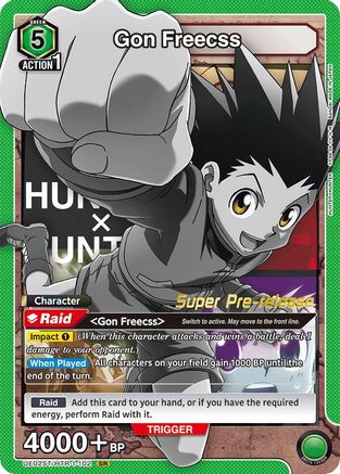 Gon Freecss (102) (UE02ST/HTR-1-102) - UE02ST HUNTER X HUNTER Super PreRelease Starter Deck