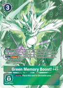 Green Memory Boost! [P-038] (Starter Deck 18 Exclusive) [Starter Deck: Guardian Vortex Promos]-2