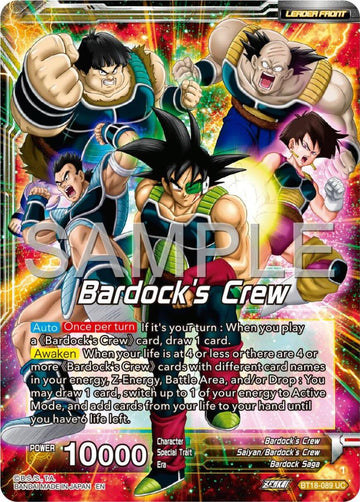 Bardock's Crew // Bardock, Inherited Will (BT18-089) [Premium 7th Anniversary Box 2024] - 0