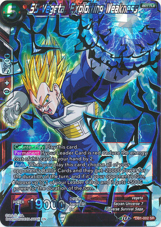 SS Vegeta, Explotando la debilidad (DB1-002) [Dragon Brawl] 