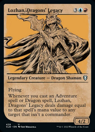 Lozhan, el legado de los dragones (escaparate) [Commander Legends: Battle for Baldur's Gate] 