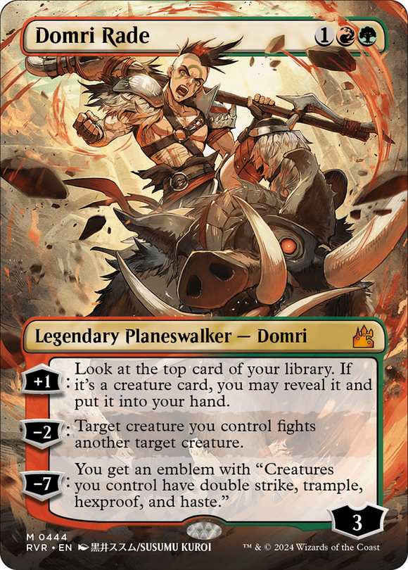 Domri Rade (Anime sin fronteras) [Ravnica Remastered] 