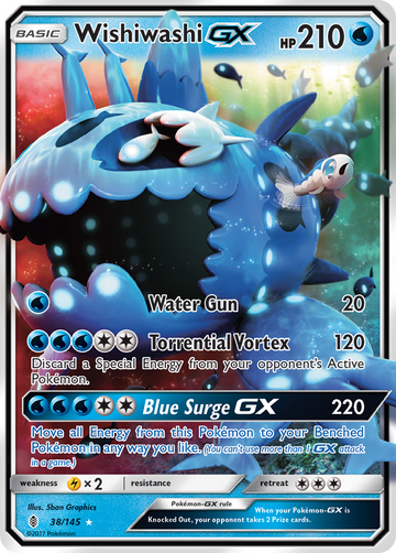 Wishiwashi GX (38/145) [Sol y Luna: Guardianes en ascenso] 