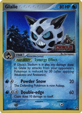 Glalie (30/108) (Estampada) [EX: Guardianes del poder] 