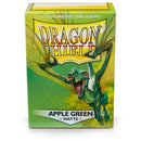 Dragon Shield: Fundas estándar de 100 ct - Verde manzana (mate) -1