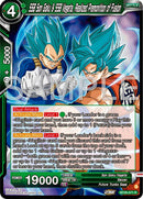SSB Son Goku & SSB Vegeta, Realized Premonition of Fusion (BT26-071) [Ultimate Advent]-1