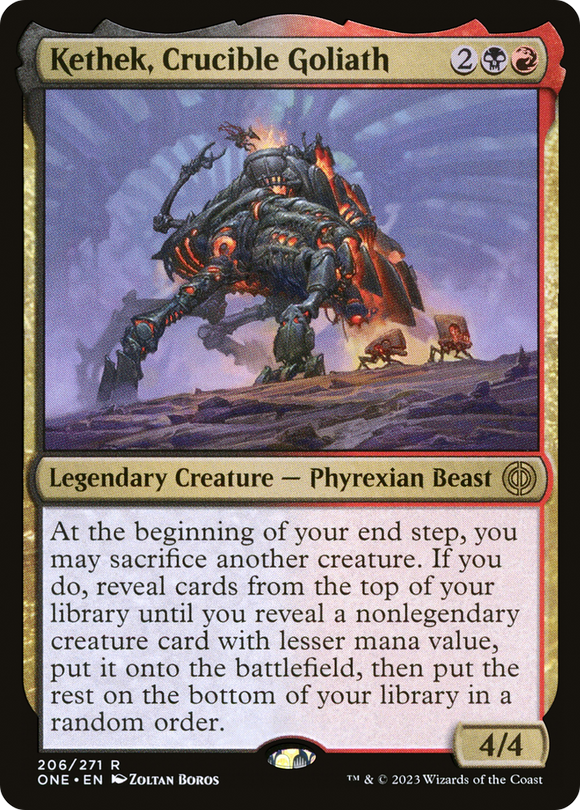 Kethek, el Goliat del Crisol [Phyrexia: Todos serán uno] 