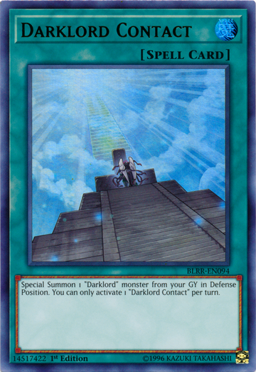 Darklord Contact [BLRR-EN094] Ultra Rare