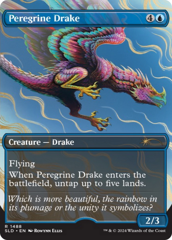 Drake peregrino (arcoíris) [Serie Secret Lair Drop] 
