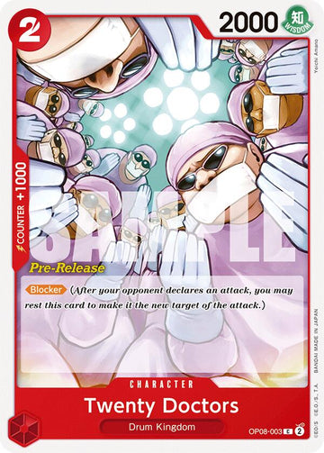 Twenty Doctors [Two Legends Pre-Release Cards]