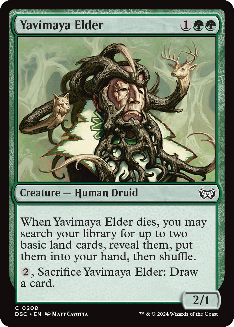 Yavimaya Elder [Duskmourn: House of Horror Commander] - 0