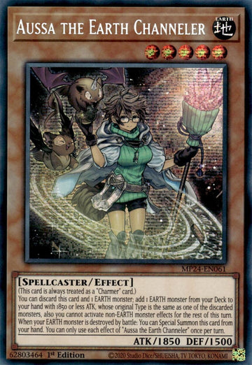 Aussa the Earth Channeler [MP24-EN061] Prismatic Secret Rare - 0