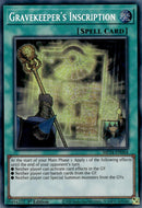 Gravekeeper's Inscription [MP24-EN064] Prismatic Secret Rare-4