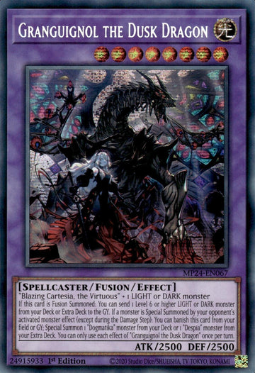 Granguignol the Dusk Dragon [MP24-EN067] Prismatic Secret Rare - 0
