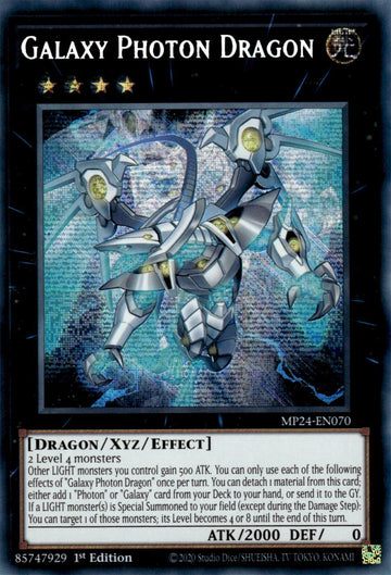 Galaxy Photon Dragon [MP24-EN070] Prismatic Secret Rare - 0