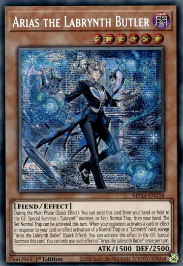 Arias the Labrynth Butler [MP24-EN116] Prismatic Secret Rare - 0
