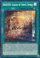 WANTED: Seeker of Sinful Spoils [MP24-EN122] Prismatic Secret Rare-4