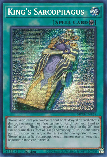 King's Sarcophagus [MP24-EN125] Prismatic Secret Rare - 0