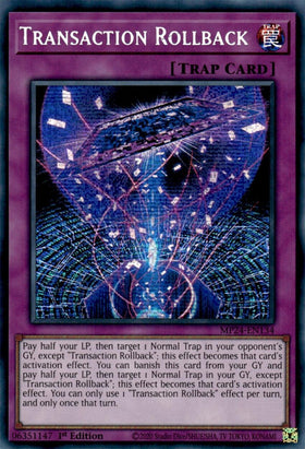 Transaction Rollback [MP24-EN134] Prismatic Secret Rare - 0