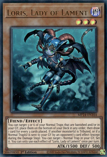 Loris, Lady of Lament [MP24-EN164] Ultra Rare - 0