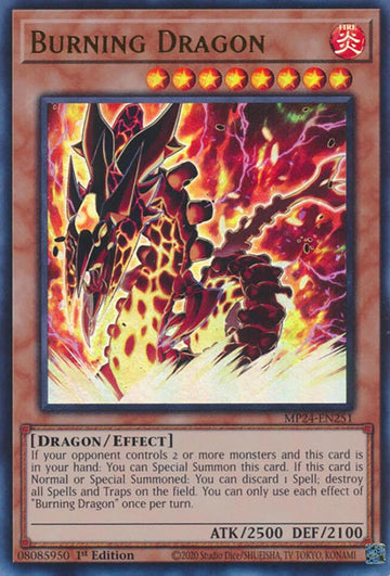 Burning Dragon [MP24-EN251] Ultra Rare - 0