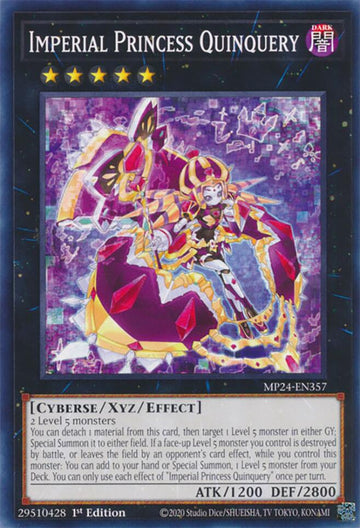Imperial Princess Quinquery [MP24-EN357] Common - 0