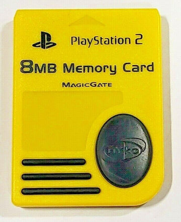 Nyko 8MB Memory Card [Yellow] - Playstation 2