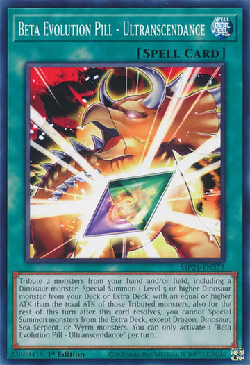 Beta Evolution Pill - Ultranscendance [MP24-EN375] Common - 0