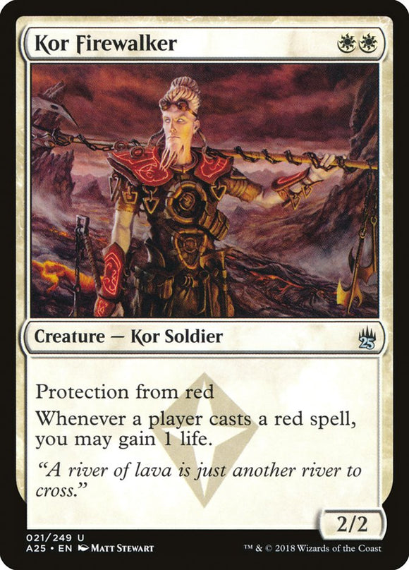 Caminante del fuego kor [Maestría 25] 