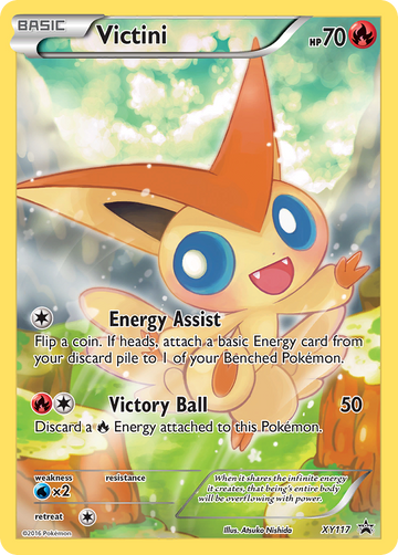 Victini (XY117) [Promociones de XY: Black Star] 
