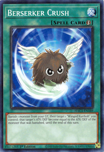 Aplastamiento Berserker [HAC1-EN169] Común 